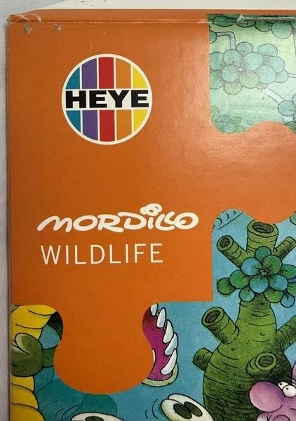Heye Mordillo Wildlife Driehoekpuzzel 1500 Stukjes puzzel, Hobby en Vrije tijd, Denksport en Puzzels, Verzenden, 500 t/m 1500 stukjes
