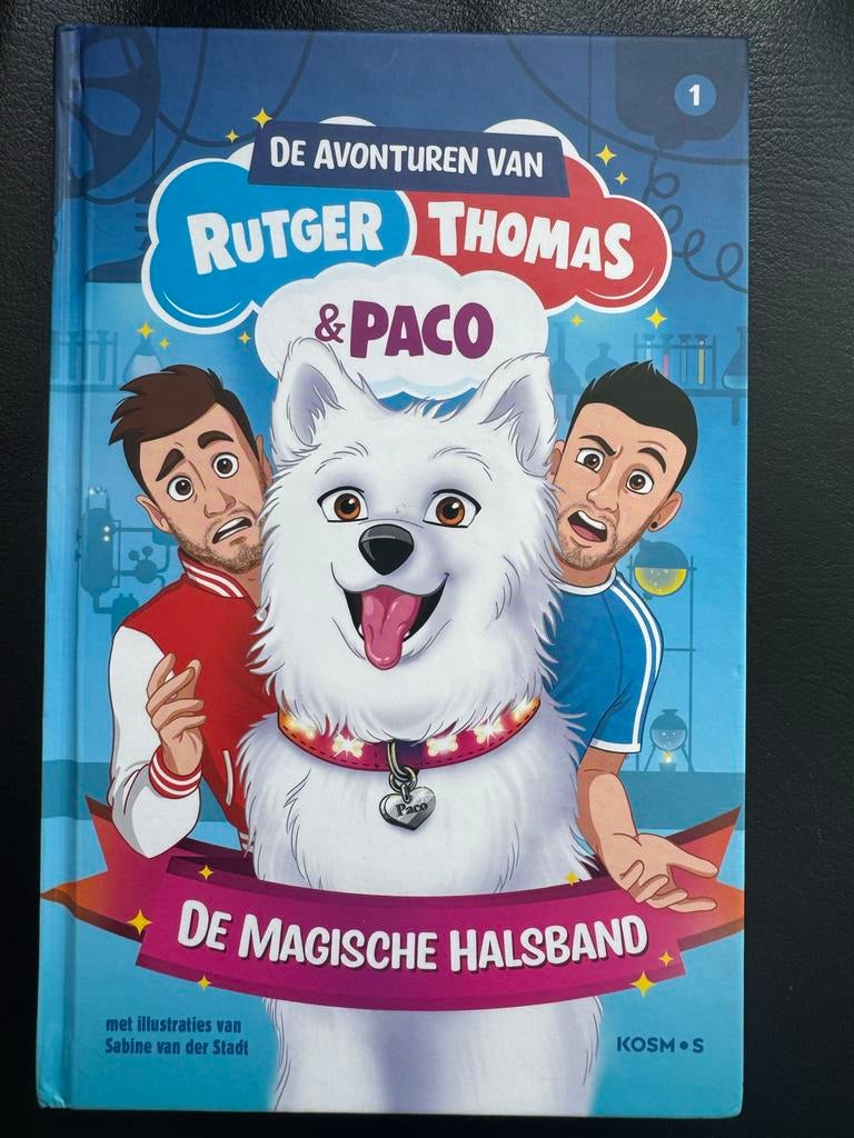 De Avonturen van Rutger, Thomas & Paco: De Magische Halsband, Ophalen of Verzenden, Zo goed als nieuw, Fictie algemeen