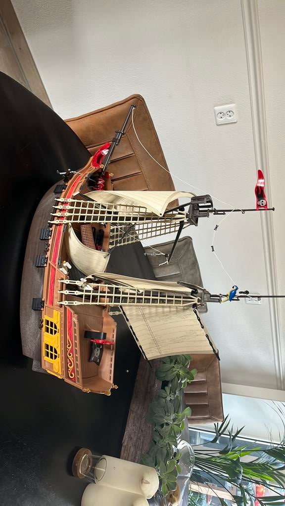 Piratenboot, Ophalen, Gebruikt