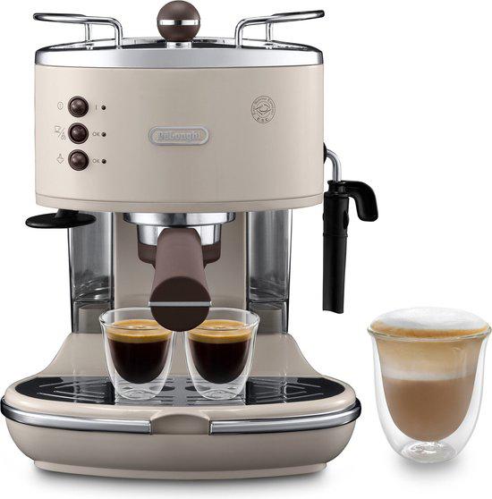 De’Longhi Icona Vintage ECOV311.BG, Witgoed en Apparatuur, Koffiezetapparaten, Ophalen, Nieuw, Espresso apparaat, Afneembaar waterreservoir