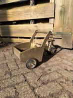 Houten bakfiets loopfiets, Ophalen, Gebruikt, Loopvoertuig