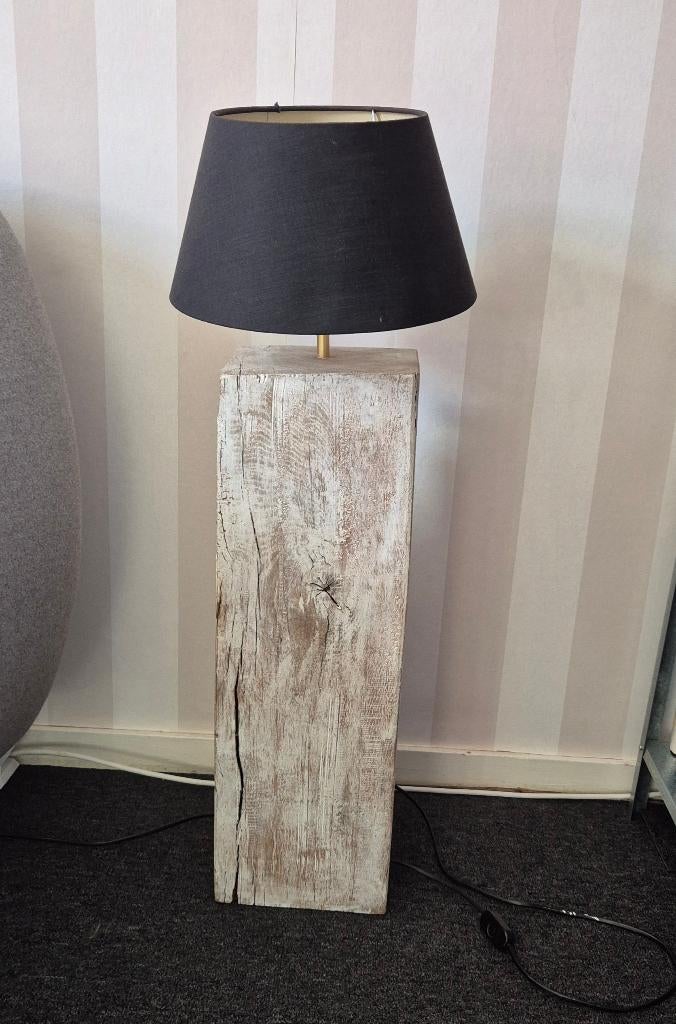 Staande lamp hout, Ophalen, Gebruikt, Hout, 150 tot 200 cm