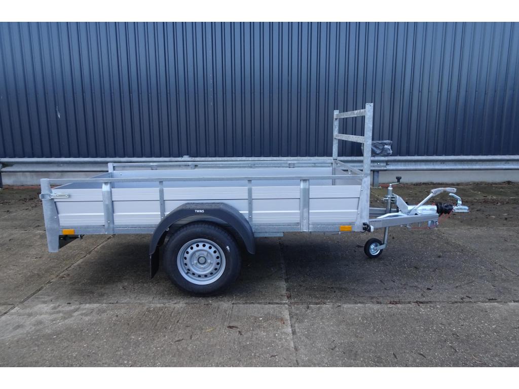 Bij Eemsned Twins Trailers bakwagen afm ca 250 x 132, Auto diversen, Aanhangers en Bagagewagens, Nieuw