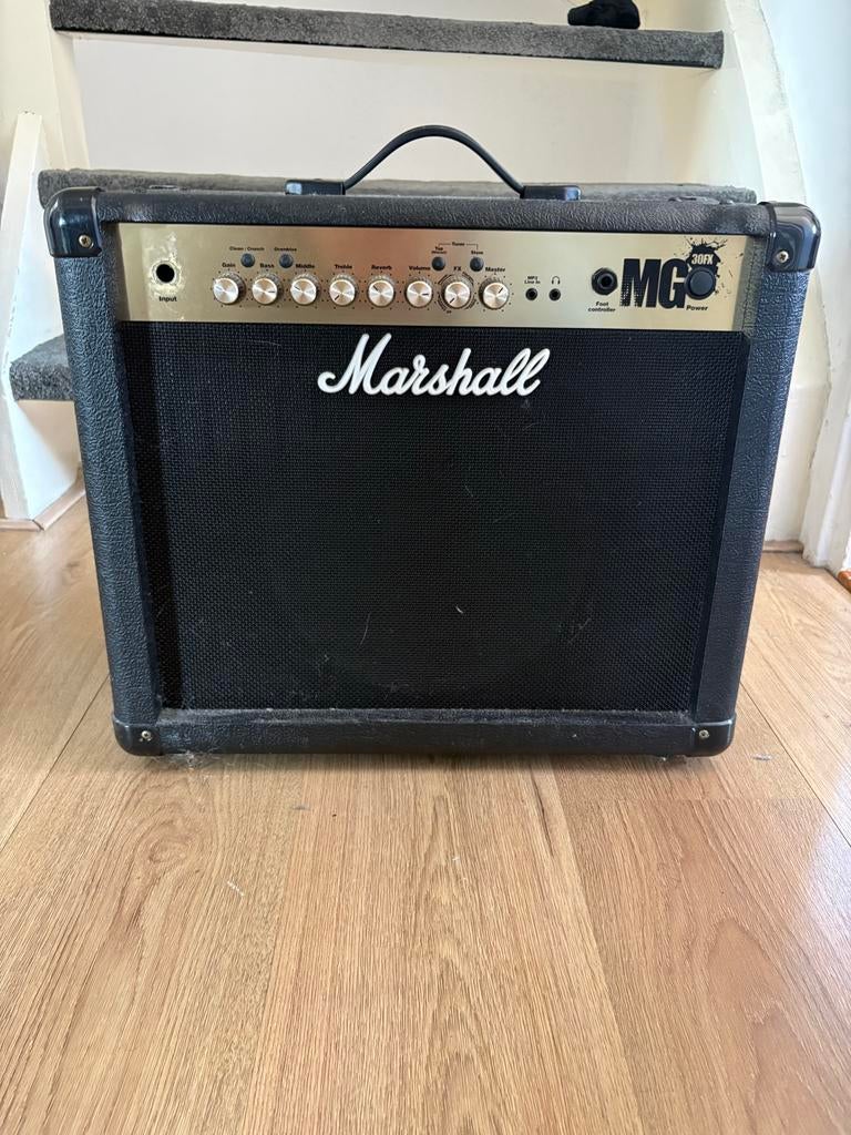 Marshall MG15FX gitaarversterker, Ophalen, Gebruikt, Gitaar, 50 tot 100 watt