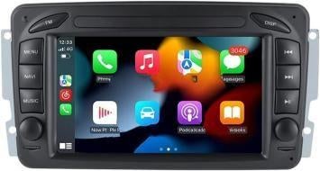 Carplay Navigatie mercedes C klasse w203 2001 android 15 usb