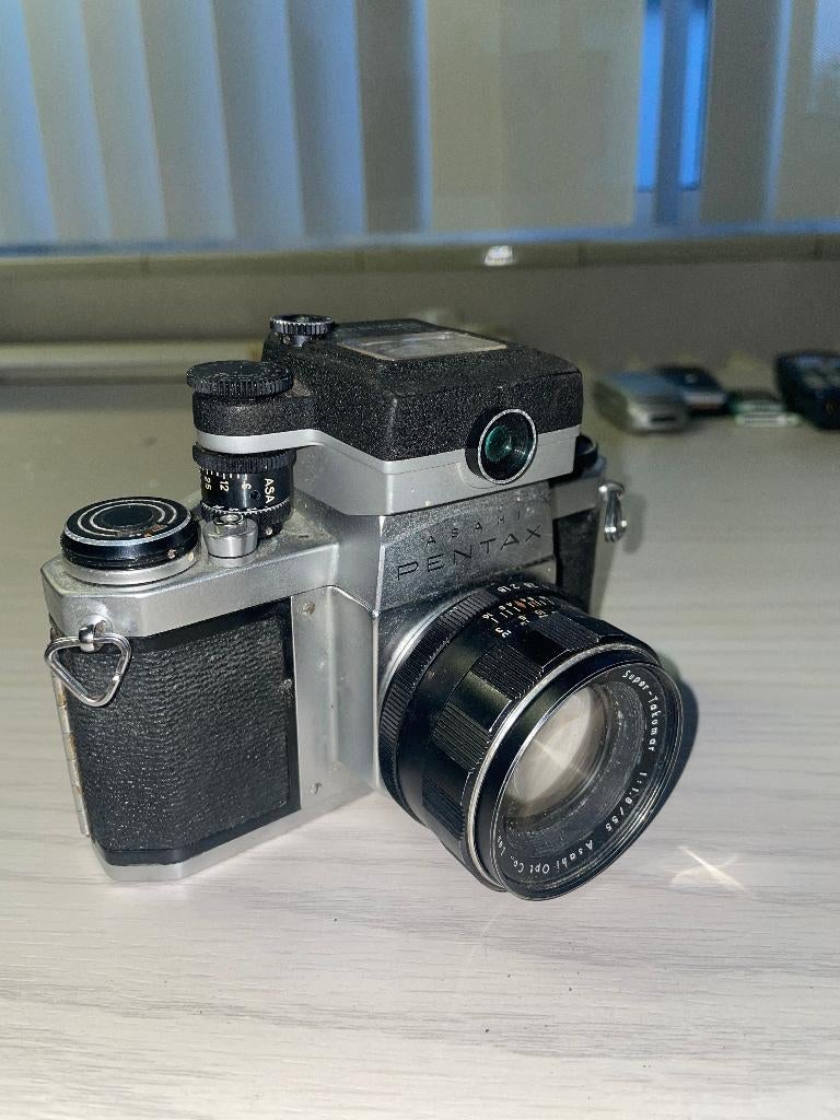 Asahi Pentax Spotmatic, Audio, Tv en Foto, Fotocamera's Analoog, Ophalen of Verzenden, Zo goed als nieuw, Spiegelreflex, Pentax