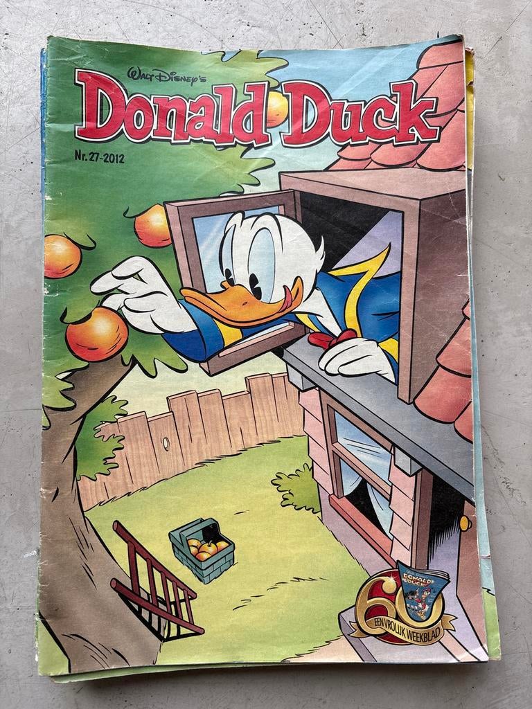 Donald Duck jaargang 2012 (12 stuks), Meerdere stripboeken, Ophalen, Gelezen