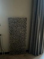 landelijk sober houten wandpaneel decoratie, Ophalen, Zo goed als nieuw