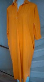 Lange gele jurk travelstof Penn&Ink N.Y. geel longdress, Kleding | Dames, Jurken, Maat 38/40 (M), Penn&ink, Geel, Ophalen of Verzenden