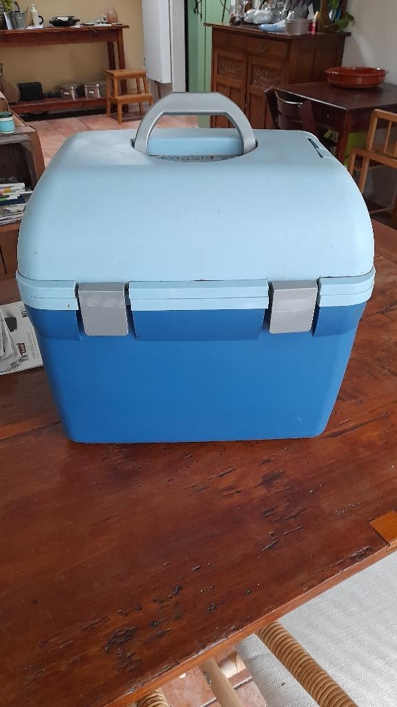 Frigobox koel- of warmtebox v. auto of tuin/kamperen, Caravans en Kamperen, Koelboxen, Ophalen, Gebruikt, Koelbox, Elektrisch