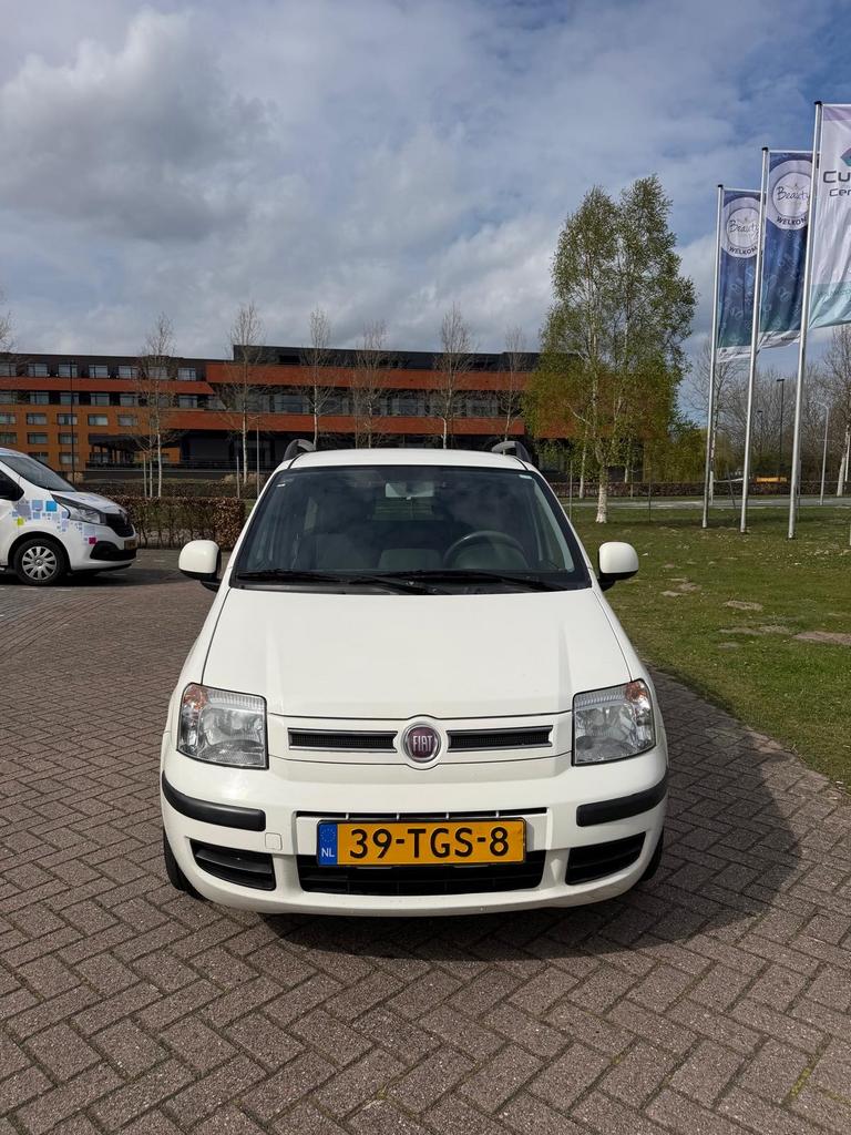 Fiat Panda 1.2 2012 Wit Edizione Cool Airco, Auto's, Fiat, Stof, Wit, Origineel Nederlands, Handgeschakeld