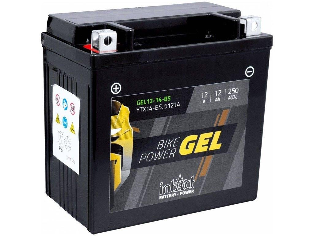 Intact Bike-Power Gel Accu 12V 12Ah 150X69X145 type 12-14-BS, Ophalen of Verzenden, Nieuw