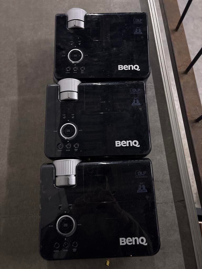 3x BENQ MS510 DLP Projector - Ideaal voor presentaties, Audio, Tv en Foto, Beamers, Ophalen, Gebruikt, DLP, Overige resoluties