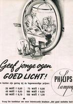 PHILIPS - ADVERTENTIES UIT TIJDSCHRIFT 1949, Verzamelen, Ophalen of Verzenden, Gebruikt