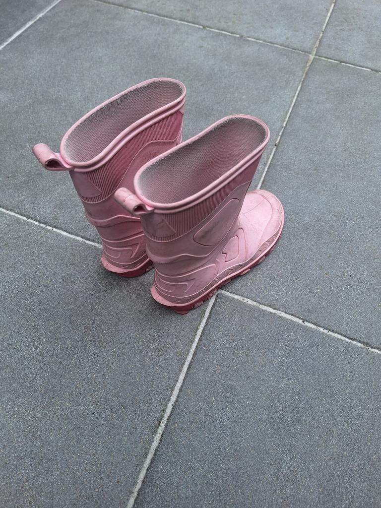 Roze regenlaarzen maat 32/33, Kinderen en Baby's, Ophalen, Gebruikt, Meisje, Laarzen