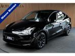 Tesla Model Y Long Range Dual Motor AWD Navi 360 Leer ACC, Auto's, Automaat, Achterwielaandrijving, Gebruikt, Zwart