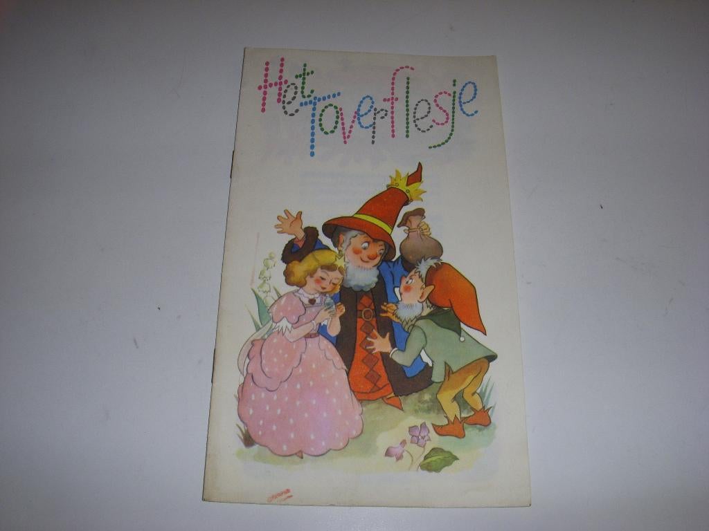 Reclamefolder ' Het Toverflesje ' Boldoot Eau De Cologne, Ophalen of Verzenden, Gelezen, Boldoot Eau De Cologne, Folder