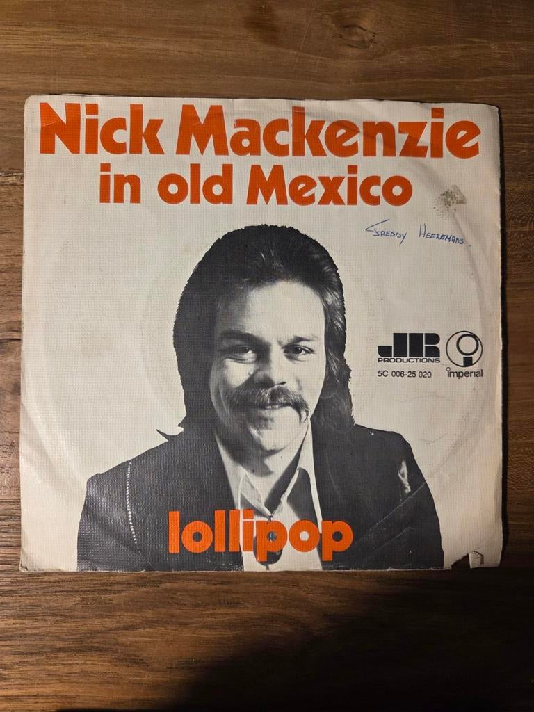 Nick Mackenzie - In old Mexico, Gebruikt, 7 inch, Single, Ophalen of Verzenden