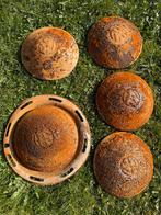 Volkswagen kever wieldoppen 5 stuks, Ophalen of Verzenden, Gebruikt