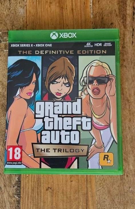 Grand Theft Auto / GTA The Trilogy Xbox Series X en S, Ophalen of Verzenden, Zo goed als nieuw