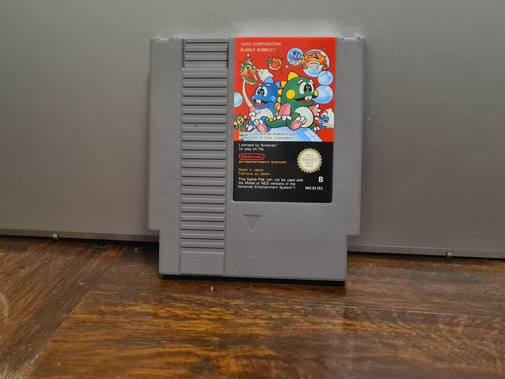 Bubble Bobble NES, Spelcomputers en Games, Avontuur en Actie, 1 speler, Ophalen of Verzenden, Zo goed als nieuw