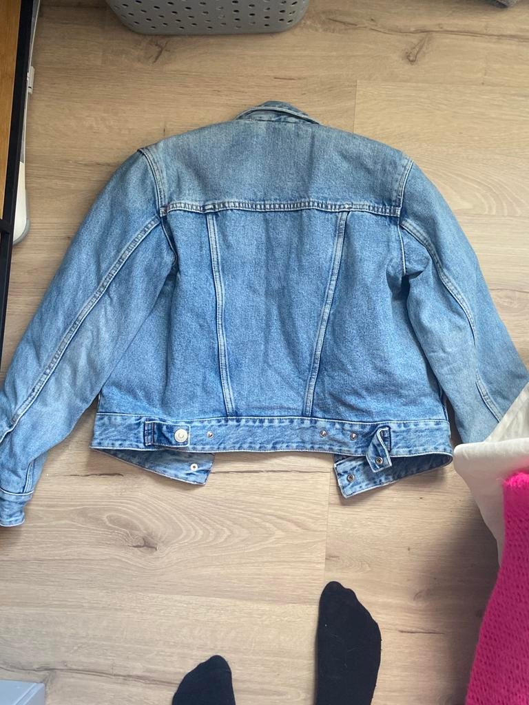 Spijkerjasje !, Ophalen, Zo goed als nieuw, Maat 34 (XS) of kleiner, Blauw