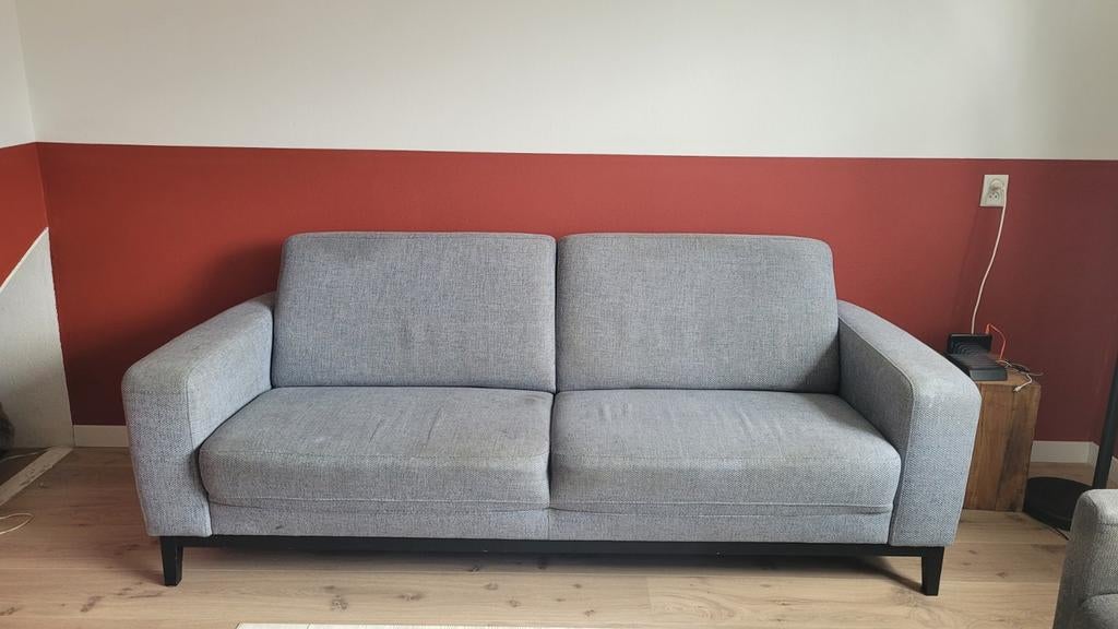 Bank, Huis en Inrichting, Banken | Bankstellen, Ophalen, Gebruikt, Driepersoons, 75 tot 100 cm