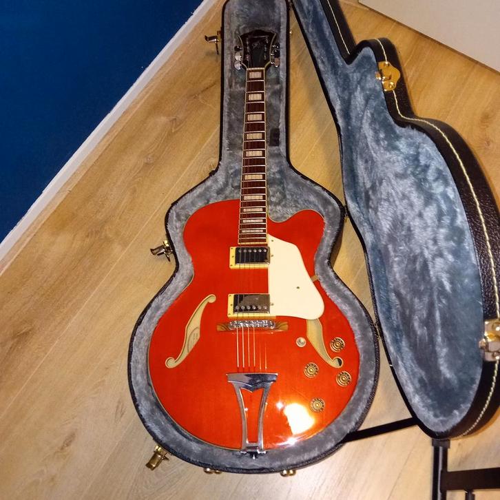 Ibanez hollow body gitaar uit 2003, Muziek en Instrumenten, Snaarinstrumenten | Gitaren | Elektrisch, Zo goed als nieuw, Hollow body
