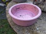 Gratis af te halen roze ronde bloempot, Tuin en Terras, Rond, Ophalen of Verzenden, Aardewerk, Minder dan 40 cm