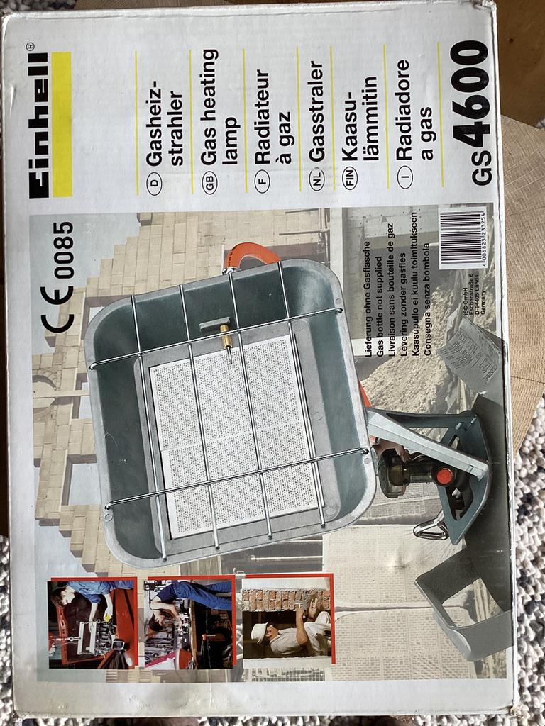 Einhell gasverwarming, Caravans en Kamperen, Kampeeraccessoires, Zo goed als nieuw, Ophalen