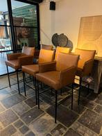 6 Barkrukken – Haveco (4 met armleuning, 2 zonder), Ophalen, 5 krukken of meer, Met voetsteun, 60 tot 90 cm