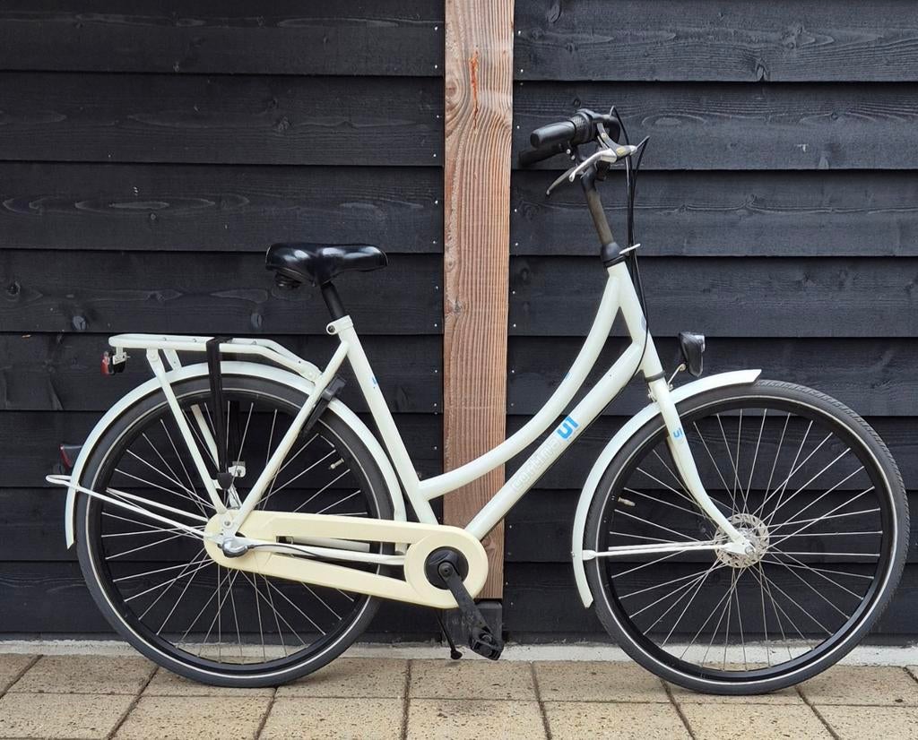 Te-koop Cortina 28 inch damesfiets omafiets transportfiets, Versnellingen, 56 cm of meer, Zo goed als nieuw, Trommelrem