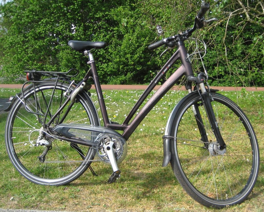Gazelle Torente damesfiets, Ophalen, Gebruikt, Velgrem, Versnellingen