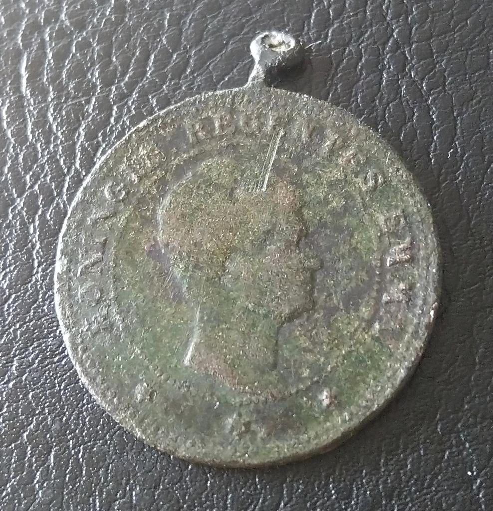 Penning Koningin Regentes Emma en Wilhelmina (lot 4), Postzegels en Munten, Penningen en Medailles, Ophalen of Verzenden, Overige materialen