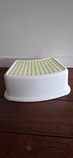 Opstapje wit met groene antislip, Ophalen, Gebruikt