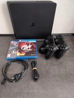 PS4 Slim 1Tb 2 Controllers + Games, Spelcomputers en Games, Spelcomputers | Sony PlayStation 4, Met games, Met 2 controllers, Ophalen of Verzenden