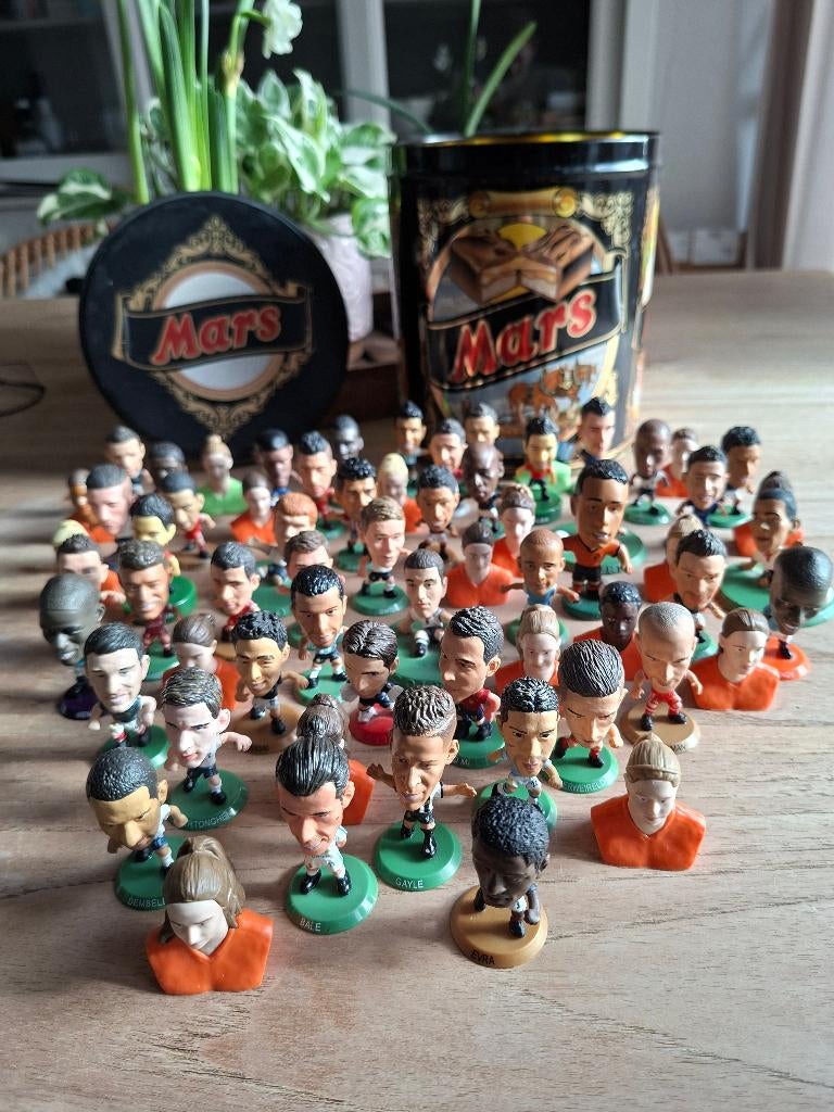 Voetbalpoppetjes verzameling, Ophalen of Verzenden, Zo goed als nieuw, Buitenlandse clubs, Beeldje of Poppetje