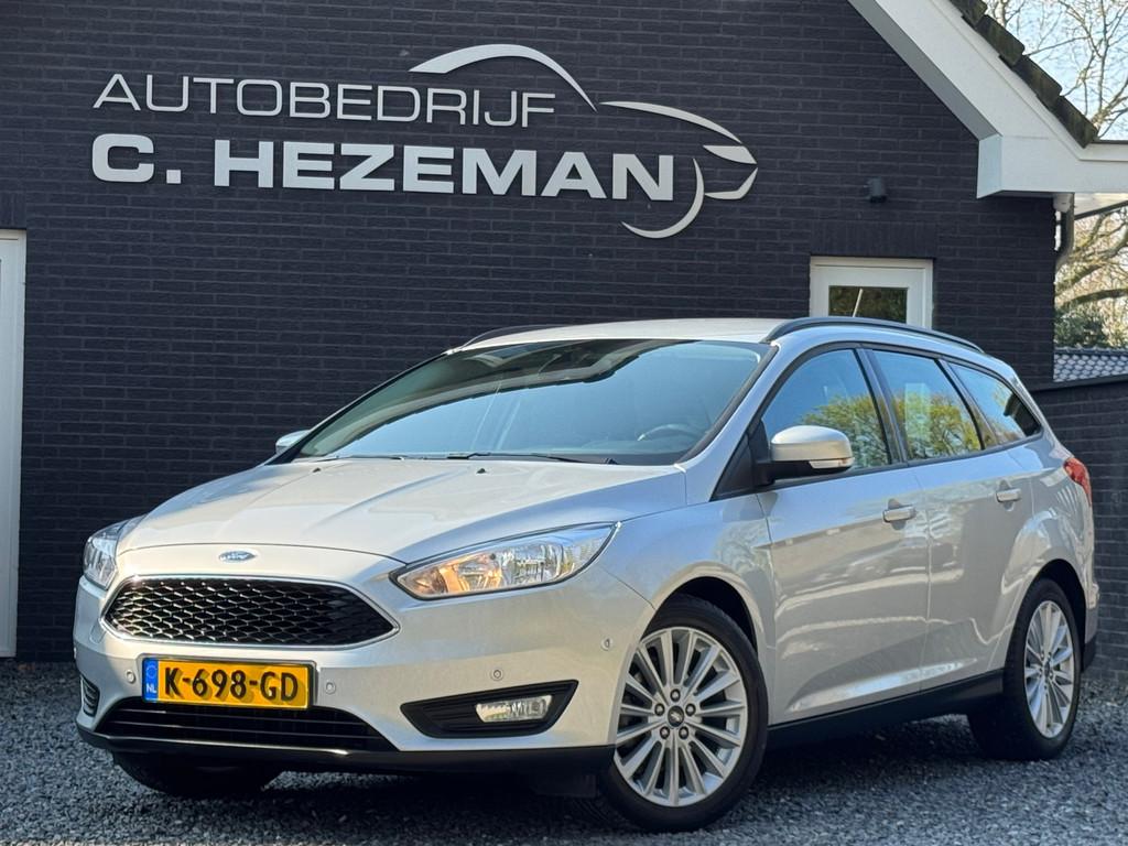 Ford Focus Wagon 1.0 125PK AUTOMAAT NAVIGATIE TREKHAAK CRUIS, Auto's, Gebruikt, 1245 kg, 3 cilinders, 999 cc