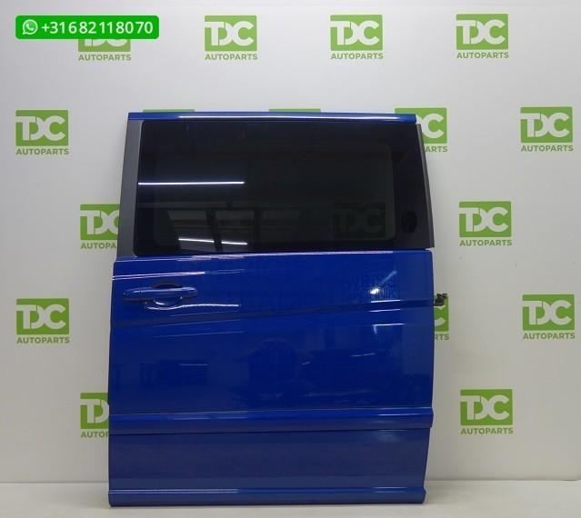 Mercedes Vito W639 ('03-'14) Schuifdeur links blauw met ruit, Auto-onderdelen, Gebruikt, Deur, Mercedes-Benz, Links