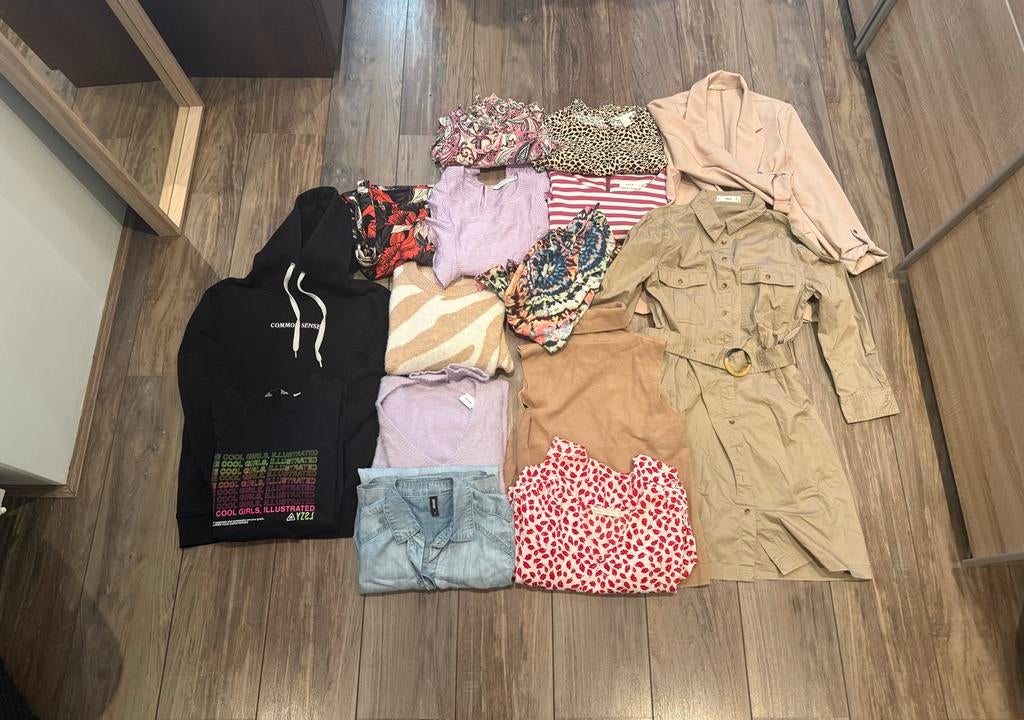 Partij dameskleding, Kleding | Dames, Dames-kledingpakketten, Zo goed als nieuw, Maat 38/40 (M), Ophalen of Verzenden