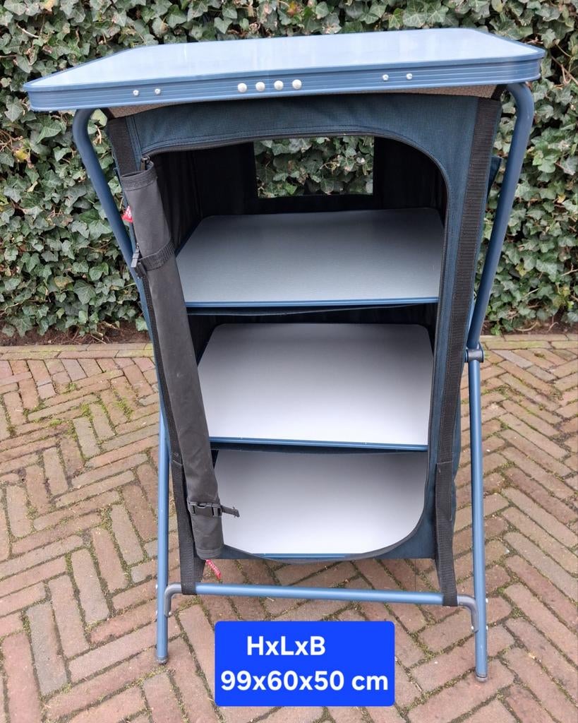 Nieuwe Redwood outdoor campingkast Pescardero voorraadkast, Caravans en Kamperen, Kampeermeubelen, Nieuw, Campingkast, Ophalen of Verzenden