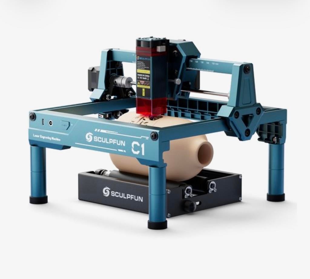 Sculpfun C1 compleet, Ophalen of Verzenden, Zo goed als nieuw