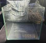 Kubus aquarium 30L, Dieren en Toebehoren, Ophalen, Gebruikt, Leeg aquarium