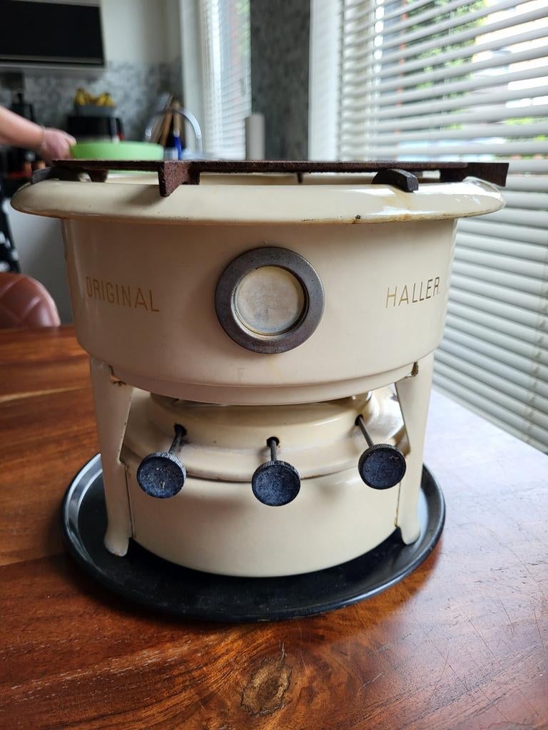 Originele Haller 3-pits petroleumstel - Compleet, Ophalen of Verzenden