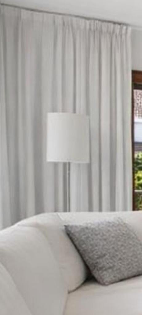 Gordijnen  20  meter  kant  en  klaar  voor  ophangen, Ophalen, 200 cm of meer, 200 cm of meer