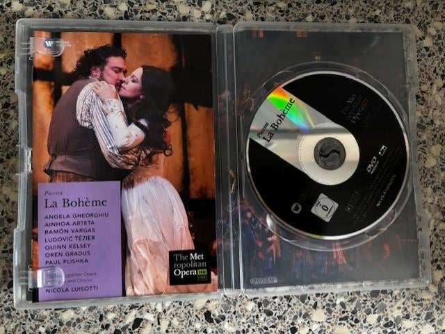 La Bohème (The Metropolitan Opera), Cd's en Dvd's, Dvd's | Muziek en Concerten, Alle leeftijden, Ophalen of Verzenden, Zo goed als nieuw