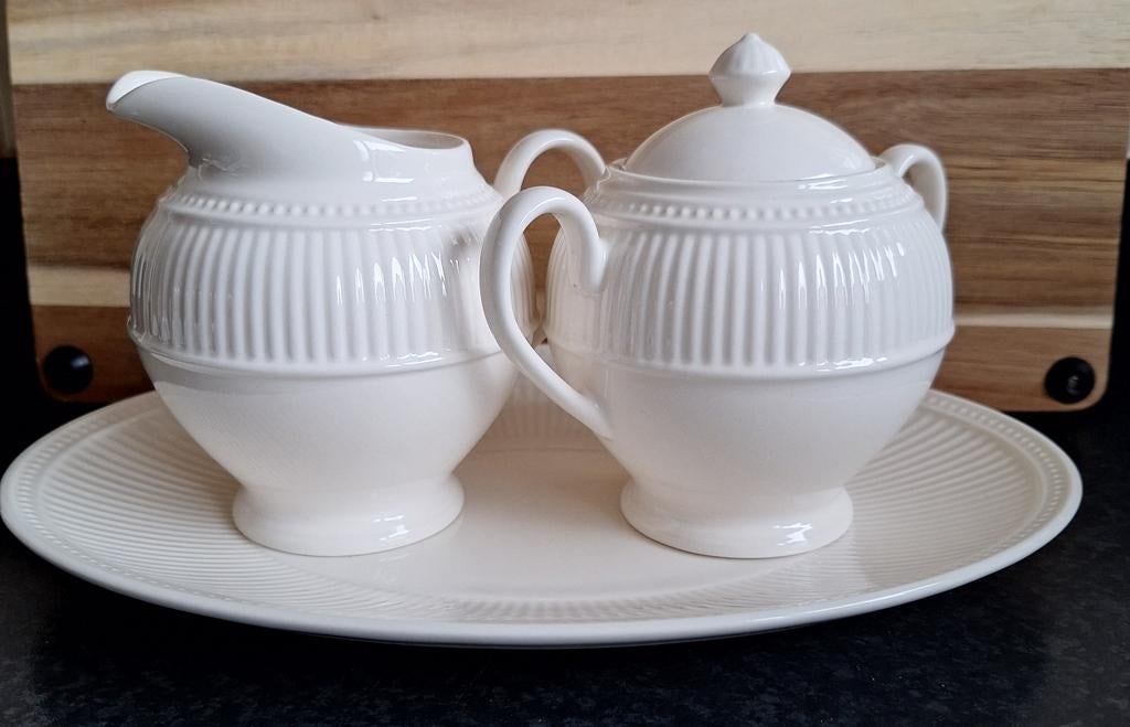 Wedgwood Windsor roomstelletje, Ophalen of Verzenden, Zo goed als nieuw, Bord(en), Wedgwood