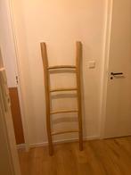 Teakhouten decoratie ladder, Huis en Inrichting, Woonaccessoires | Wandplanken en Boekenplanken, Ophalen, Zo goed als nieuw