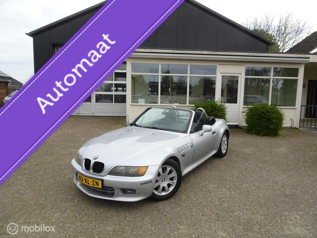 BMW Z3 Roadster (AUTOMAAT) HELE NETTE AUTO) 2.0, Achterwielaandrijving, Gebruikt, Zwart, Leder