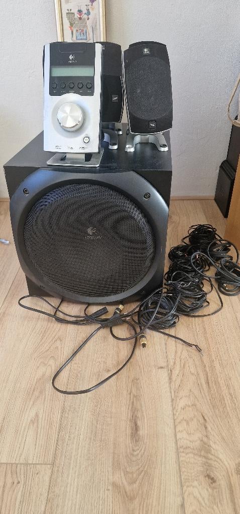 Logitech Z-5500 Compleet, Computers en Software, Pc speakers, Ophalen, Gebruikt, Audiokanaal 5.1, Logitech G